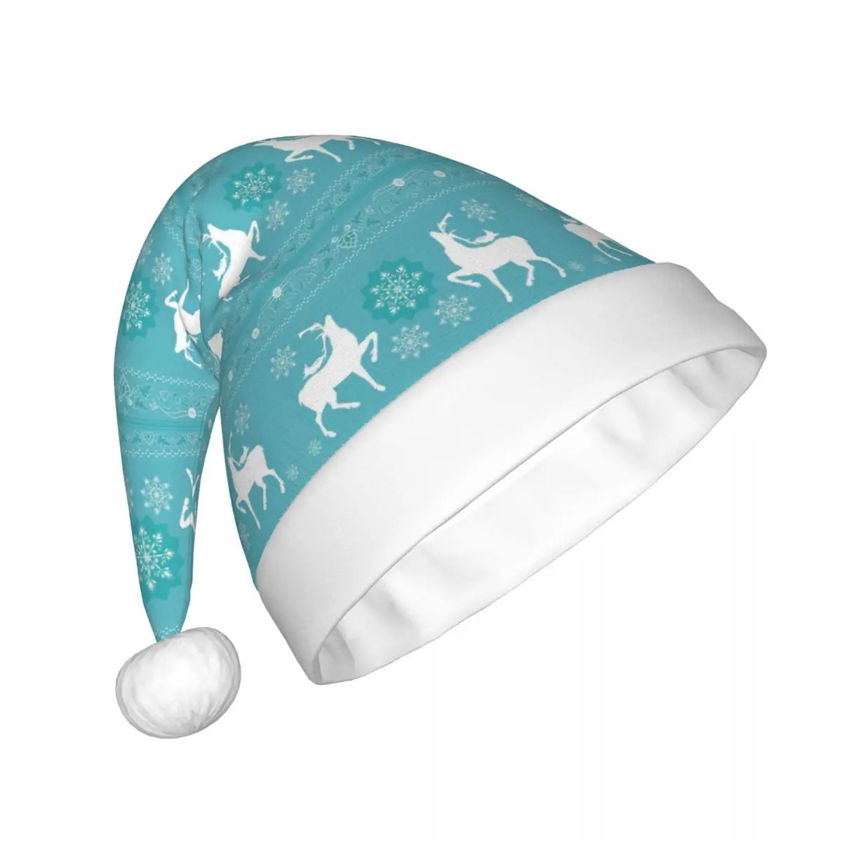 يوم عيد الميلاد عيد الميلاد عيد ميلاد سعيد القبعات للبالغين قبعات سانتا كلوز السنة الجديدة زينة الحفلات الهدايا