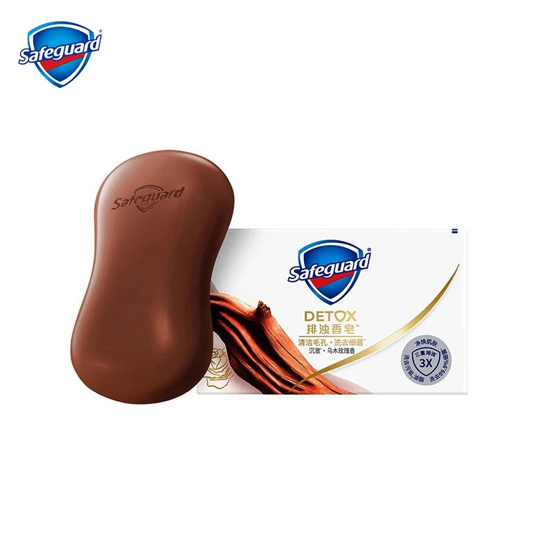 

Safeguard Soap 108g And Ebony Rose Scent And Deep Cleansing