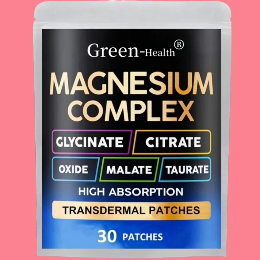 

30 Patches Magnesium 5 in 1 Complex Transdermal Patches Stress, Muscle & Heart Support