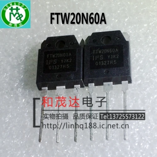 Original New 2PCS/ FTW20N60A 600V 20A IPS TO-3P to3p