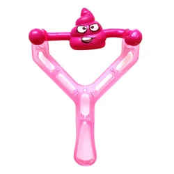 10pcs Funny Fake Poop Slingshot Launcher Party Party Entertainment Birthday Party Party Funny Trick Toys