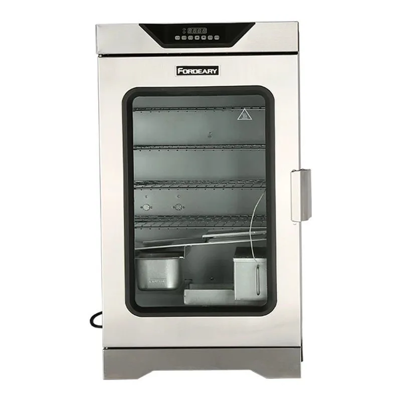 

Копченая плита, домашняя умная электрическая духовка, коммерческая коробка для бекона, контроль температуры, коробка для барбекю, фруктовая тирса, электрическая копченая плита