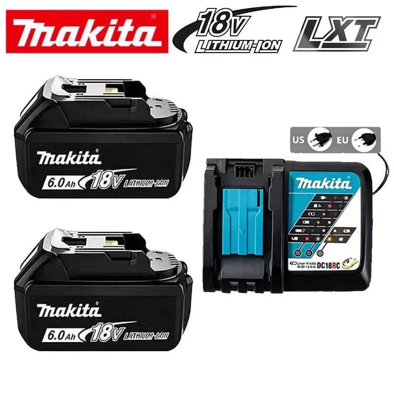 

Оригинальный литиевый аккумулятор Makita 6 Ач для Makita 18 В (BL1830B, BL1850B, BL1850, BL1840, BL1860, BL1815) – замена