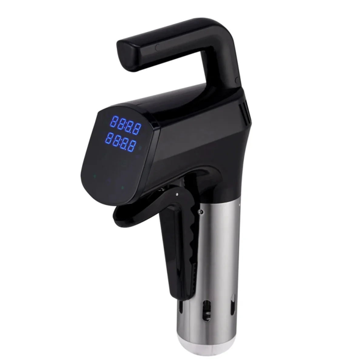 AA25 Vakuum-Sous-Vide-Kocher, LCD-Touch-Digitalanzeige, Tauchzirkulator, präzises Kochen, wasserdichter Slow Cooker, B, UK-Stecker