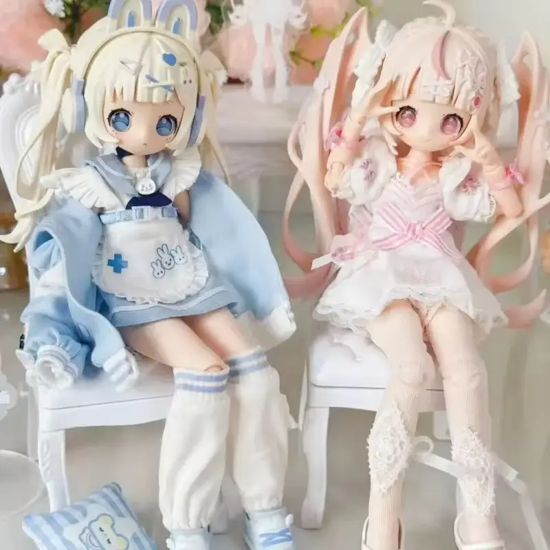 Official Wanmeng Sugarygirls Bjd Blind Box Scale Collectible Doll Figurine Cultural Toy Ornament For Girls  Perfect Birthday