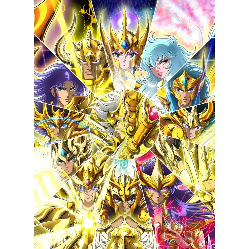 

Saint Seiya anime game peripheral DIY flash card SSJ eternal starlight Saint Seiya collectible card boy hobby toy birthday gift