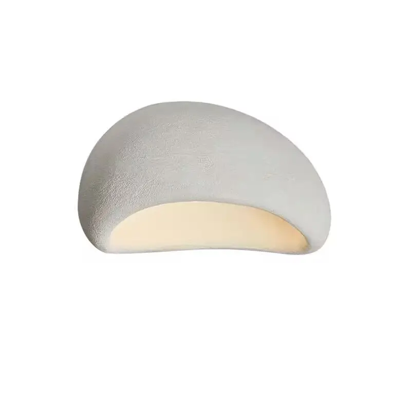 Imagem -06 - Nordic Minimalista Wabi Sabi Lâmpadas Lustre Creme Estilo Quarto Luzes Lustre Decoração Luminárias Led E27