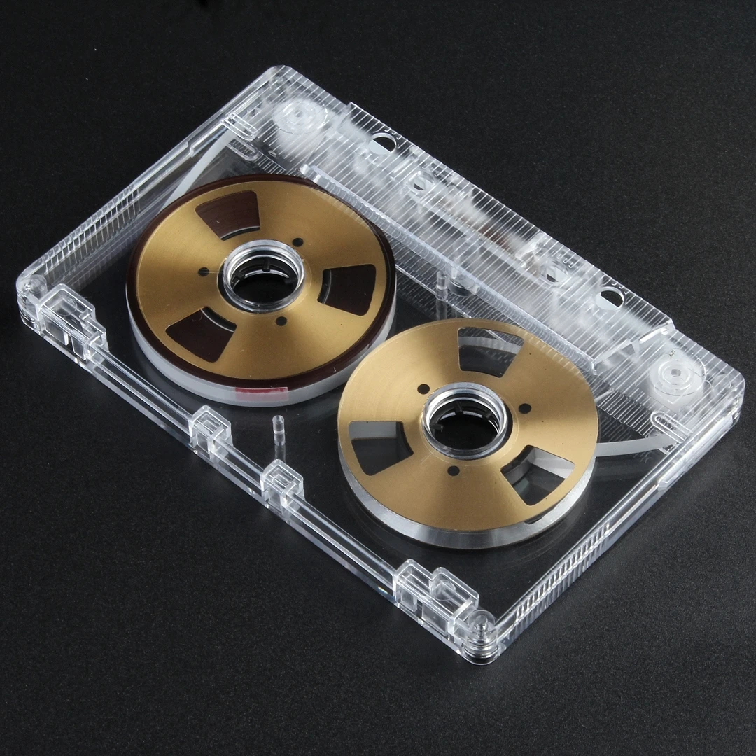 Homemade Retro 46 Min Classic 3 Window Reel To Reel Blank Cassette Tape Audio Tape