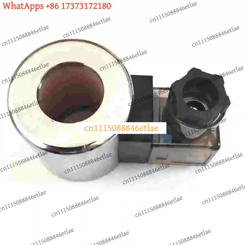 Excavator Hydraulic Solenoid Valve Coil MFZ12-37YC 24V 12VDC 30W Inner Hole 23mm Length 51mm Universal Replacement