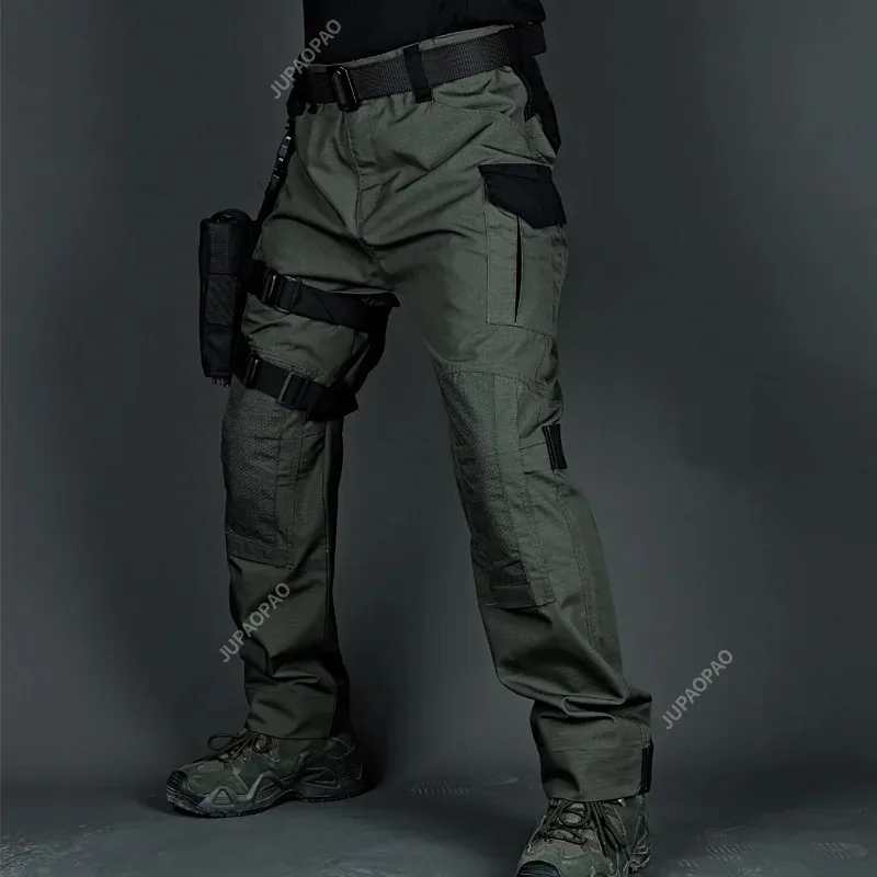 

Breathable Summer Casual Lightweight Army Military Long Trousers Male Waterproof Quick Dry Cargo Camping Overalls Tactical Pants