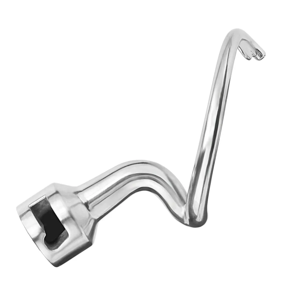 Metal Dough Hook For KitchenAid Spiralizer Artisan KSM150 K45 K45SS KSM90 5QT 4.5QT Tilt-Head W10674618 Crochet