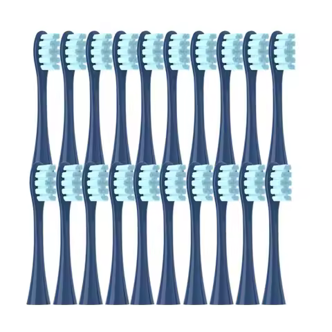 20/50/100PCS Blue Replacement Brush Head for Oclean X/ X PRO/ Z1/ F1/ One/ Air 2 /SE Soft DuPont Bristle Sonic Brush Nozzles