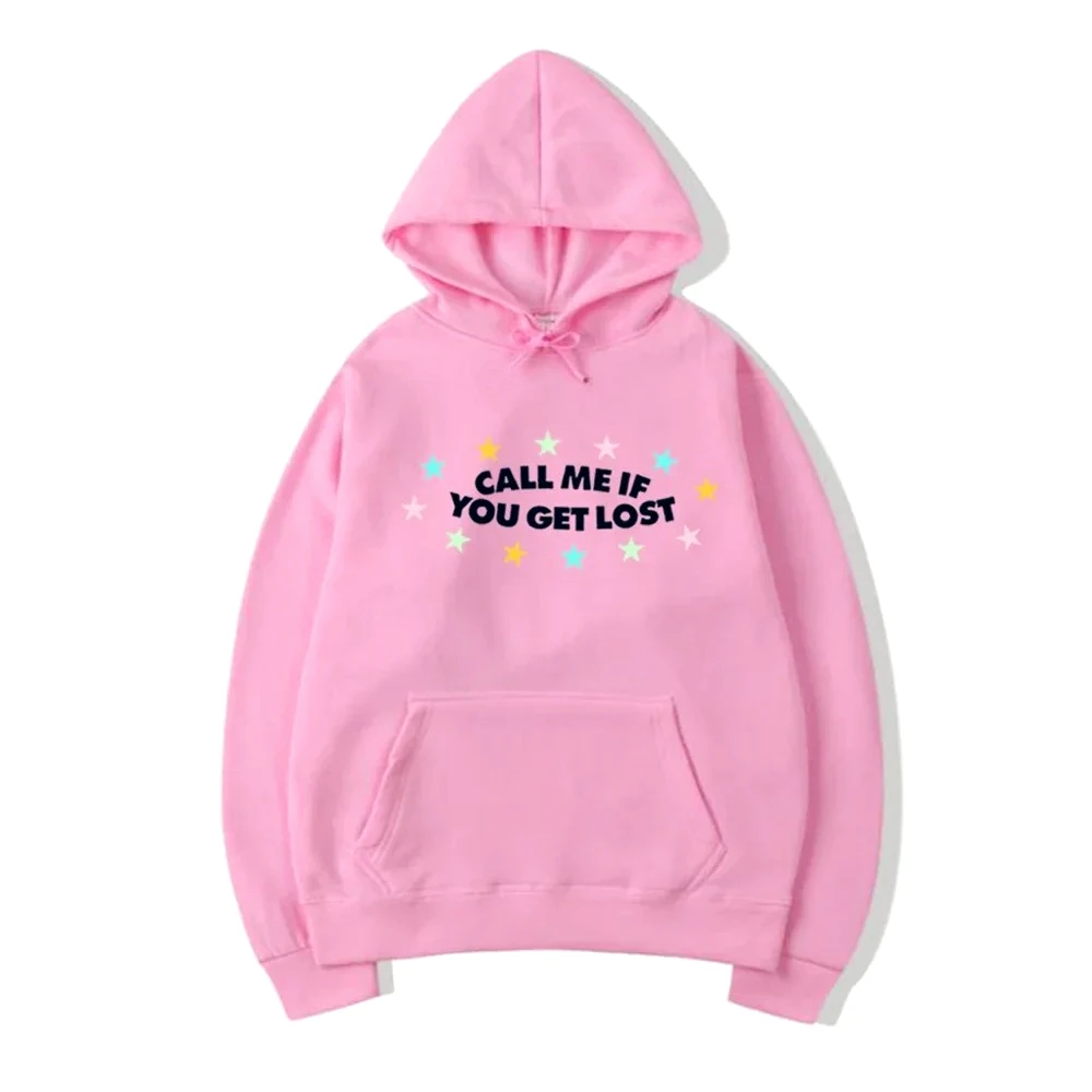 اتصل بي إذا كنت تتم فقدت قميص بقلنسوة مطبوعة الموسيقى مستوحاة المحملة الهيب هوب تيز المرأة طويلة الأكمام الرجعية Y2k القمم الملابس #3