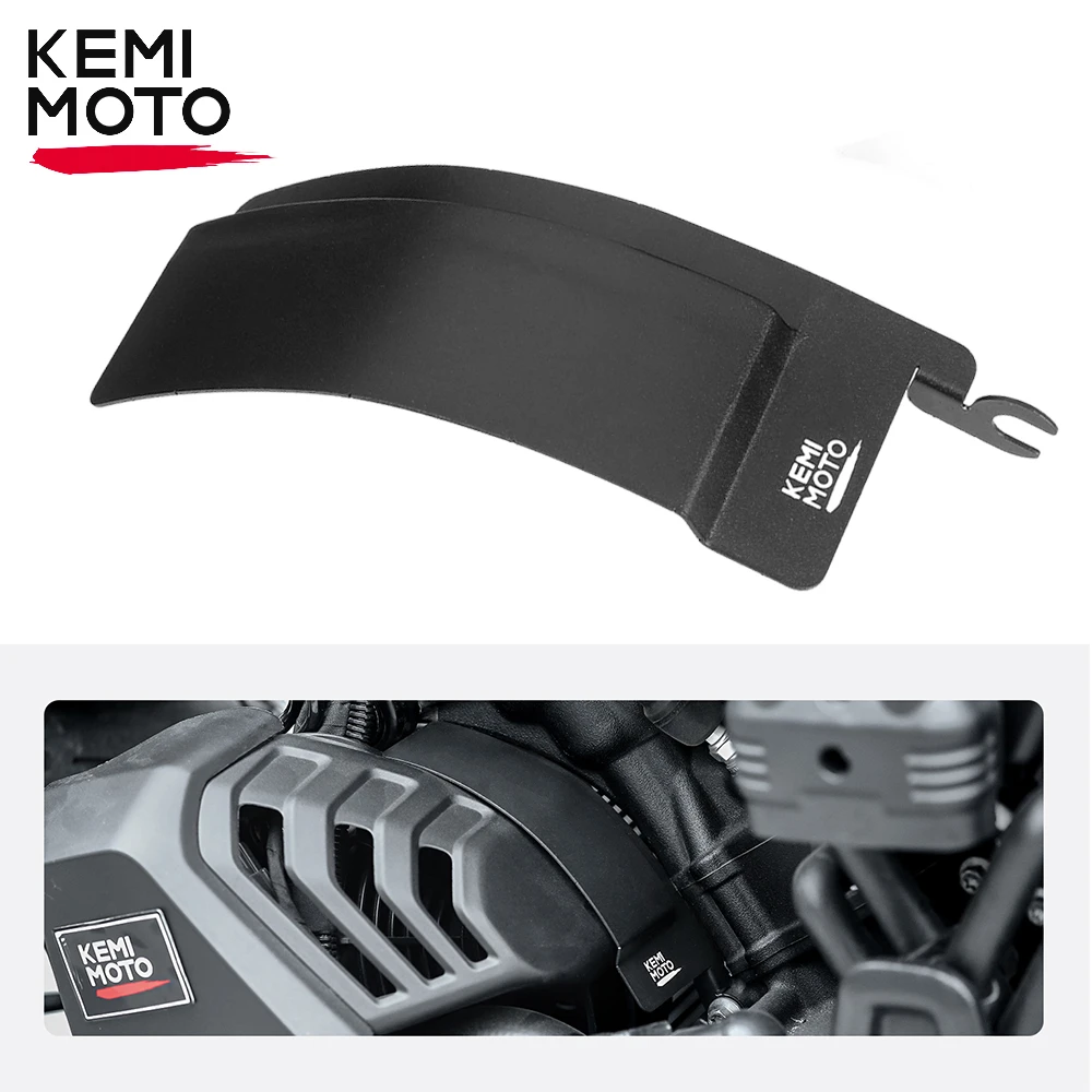 

KEMIMOTO Motorcycle Radiator Guide Plate Side Fairing Left Engine Side Cover for Sportster S 1250 Tank Guide Plate Accessories