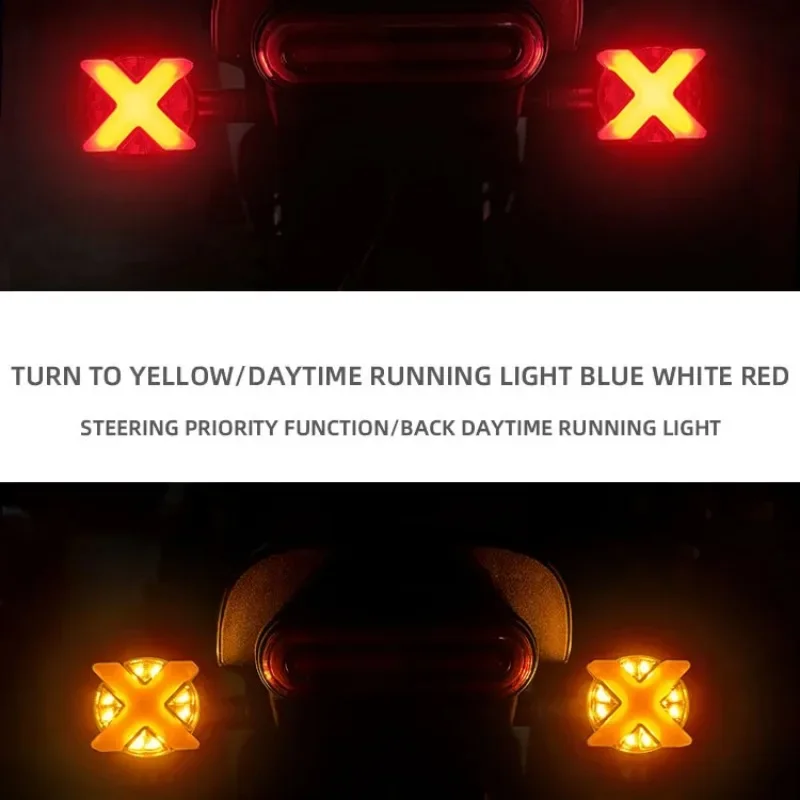 SPIRIT BEAST Modification of Turn Signal of Electric Motorcycle LED Lighting Warning Light 12v Universal for HAOJUE TR300