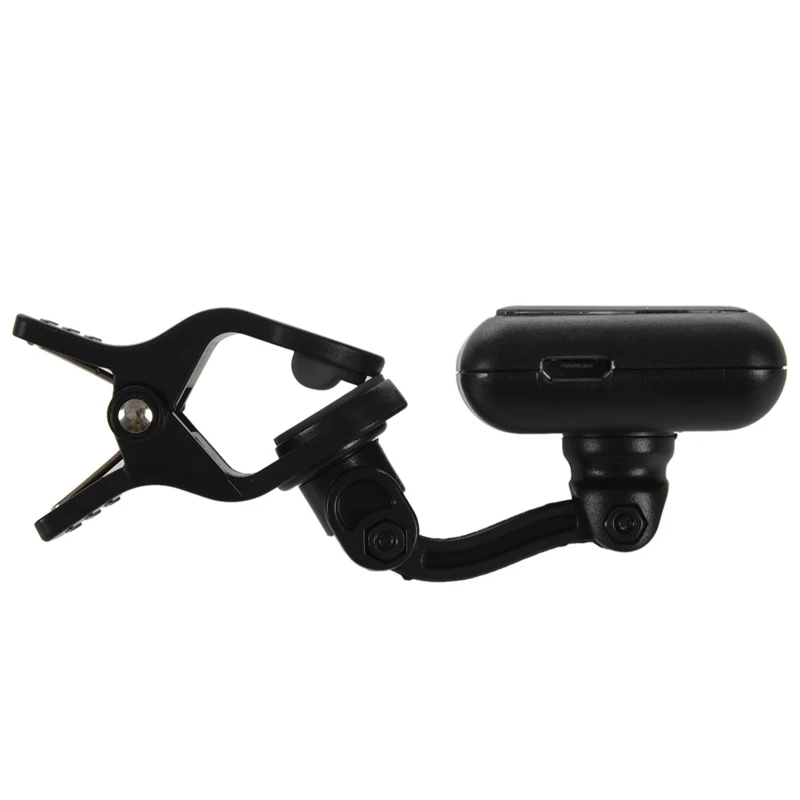 Перезаряжаемый гитарный тюнер Aroma At-102 с клипсой, цветной экран со встроенным аккумулятором, Usb-кабель для хроматической гитары, бас-укулеле