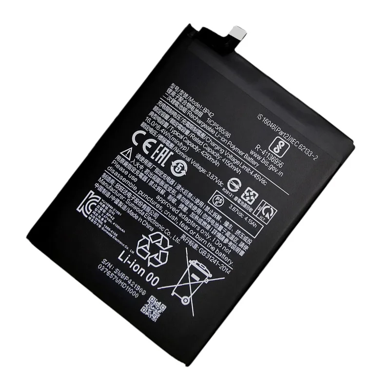 Batería BP42 de 4250mAh, 100% nueva, para Xiaomi Mi 11 Lite, reemplazo de batería con herramientas, envío rápido 6