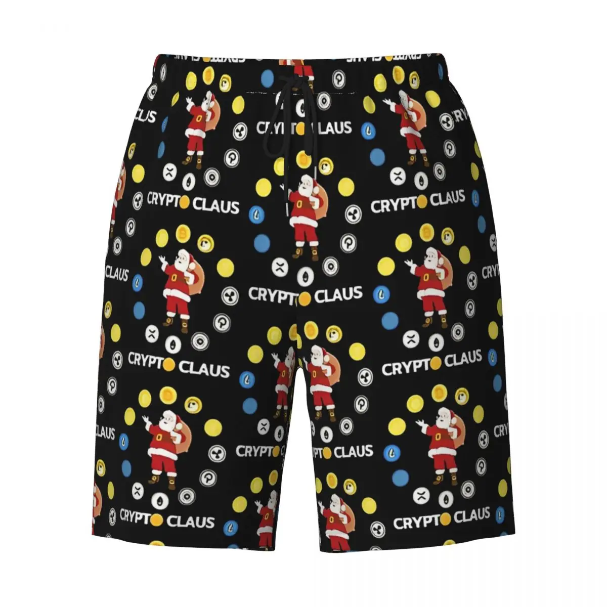 Short de sport d'été homme Bitcoin crypto-monnaie vêtements de sport Bitcoin BTC plage pantalon court séchage rapide maillot de bain grande taille