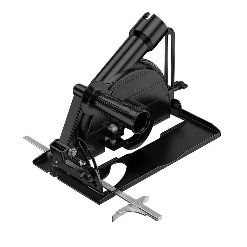 Supporto per smerigliatrice angolare HILIXUN 45 ° Staffa per smerigliatrice angolare regolabile per macchina da taglio Supporto base per smerigliatrice angolare senza polvere