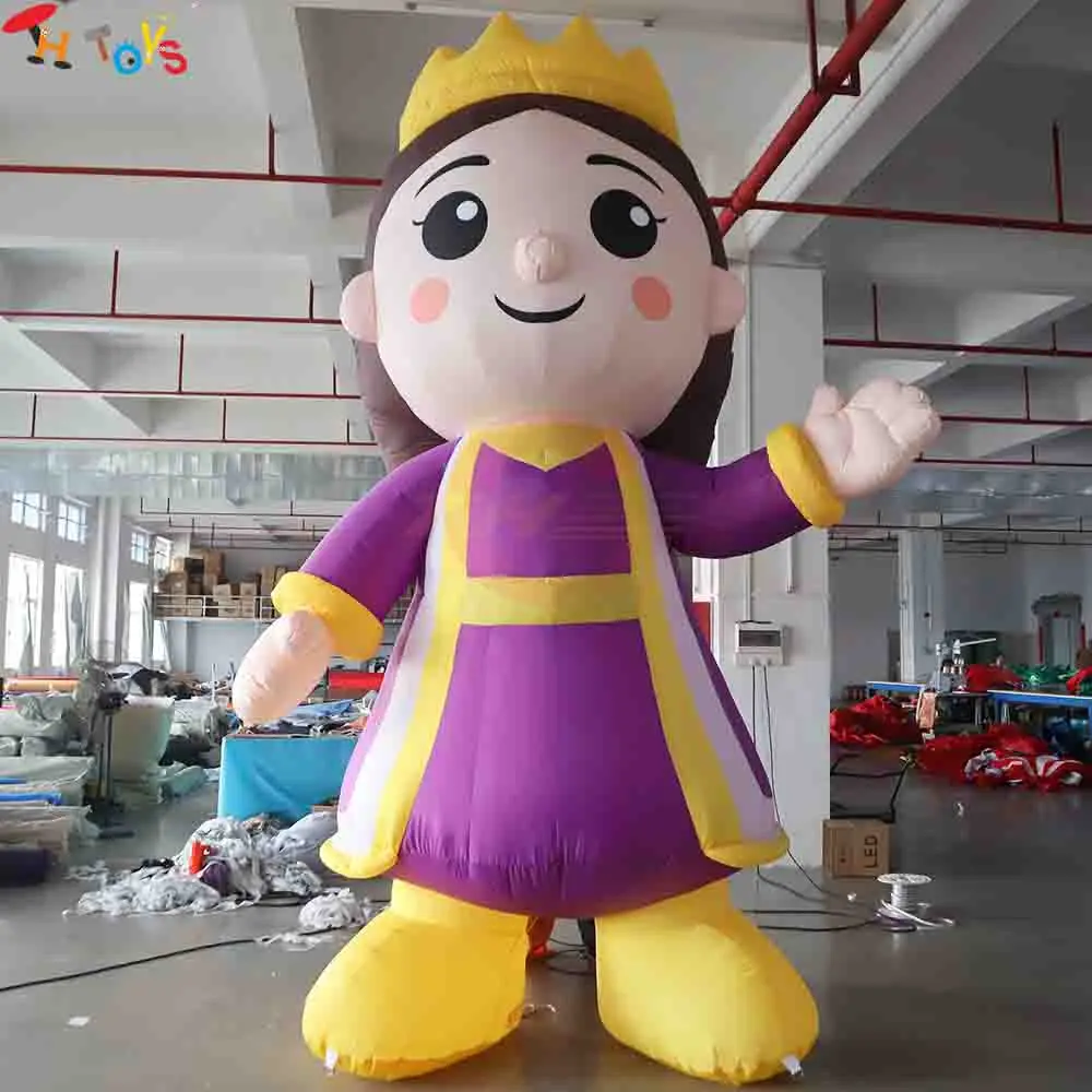 Fast Shipping Cartoon Queen Replica Inflatable Model for Stage Performance Decoration