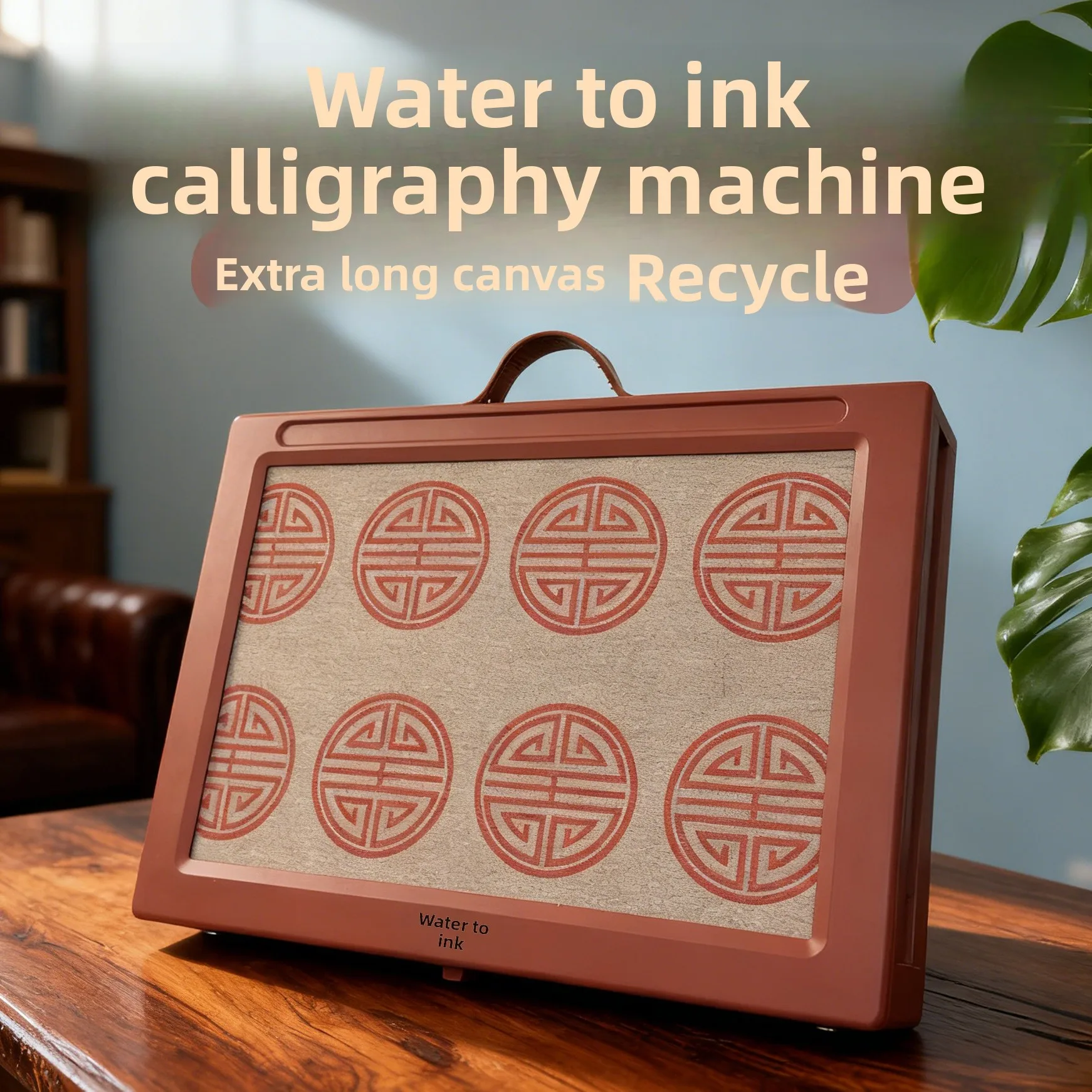 Tablero de caligrafía a base de agua para practicar la escritura y el dibujo con pincel, versión mejorada de las cuádruples del Año Nuevo Chino