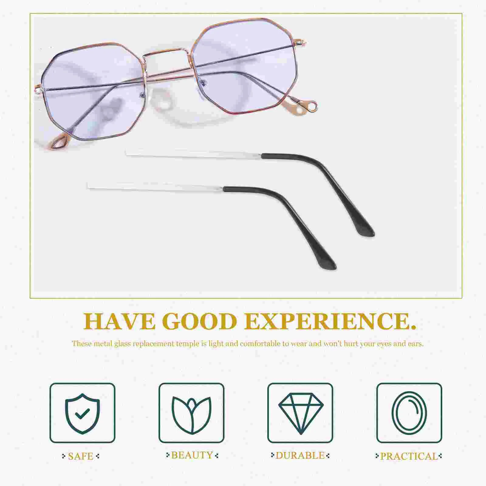 Spectacle Legs Eyewear End Tips Eyeglass Frame Arm Replacement Sun Glasses Repair Kit Sunglasses