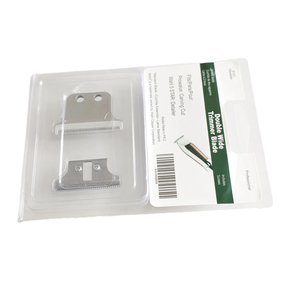 Lâminas de Substituição T-Wide para Aparadores Wahl 5 Star Series Detailer (8081) e Cordless Detailer LI (8171)