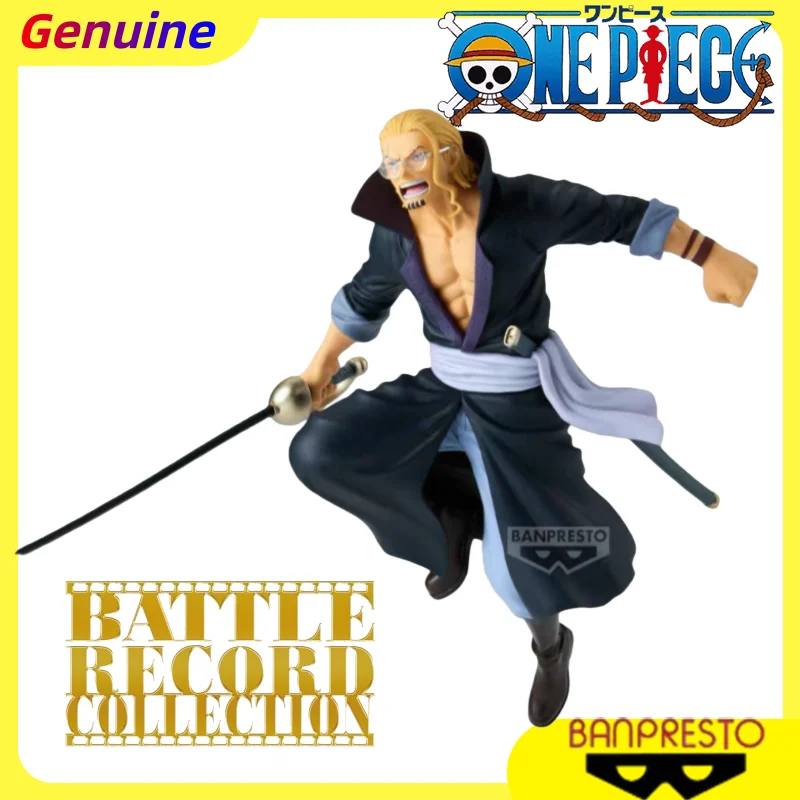 

【100%original】BANDAI BANPRESTO BATTLE RECORD COLLECTION One Piece Shilbaz Rayleigh Collection Series Model Cartoon Character