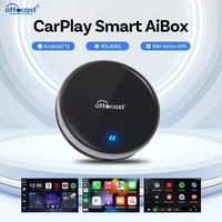 OTTOCAST P3 Lite OttoAiBox Android Ai Box inalámbrico CarPlay Android Auto accesorios de coche Smart TV Box para Play Store 2024 nuevo