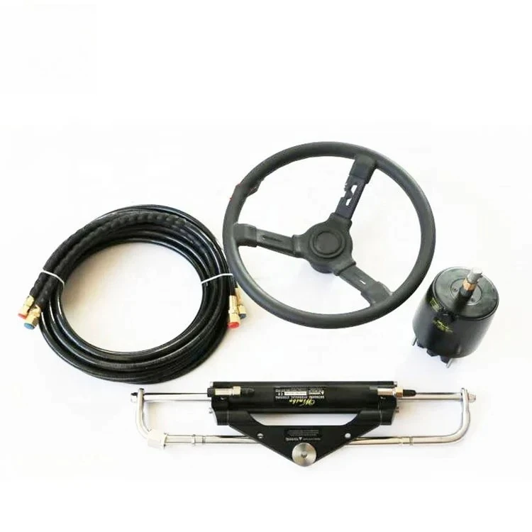 

Marine Hydraulic Steering Gear System With Cylinder/Hydraulic Outboard Steering System Kit Less Than 90HP/150HP/300HP