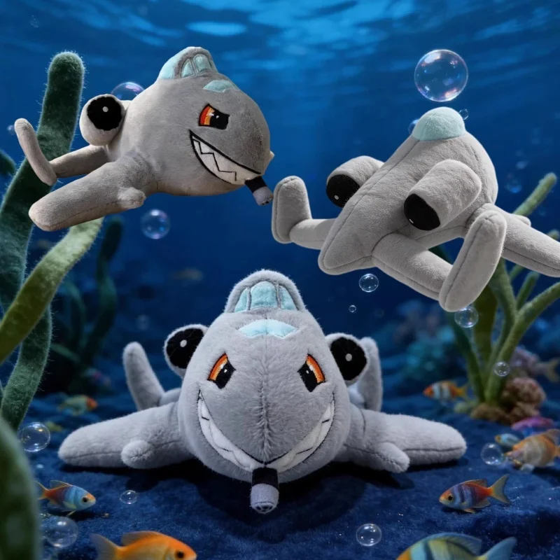 

2026 New A-10 Warthog Plush Toy 20cm"Sharkmouth Ace"Attack Aircraft Plush Toy Grey Fighter Stuffed Doll Gifts