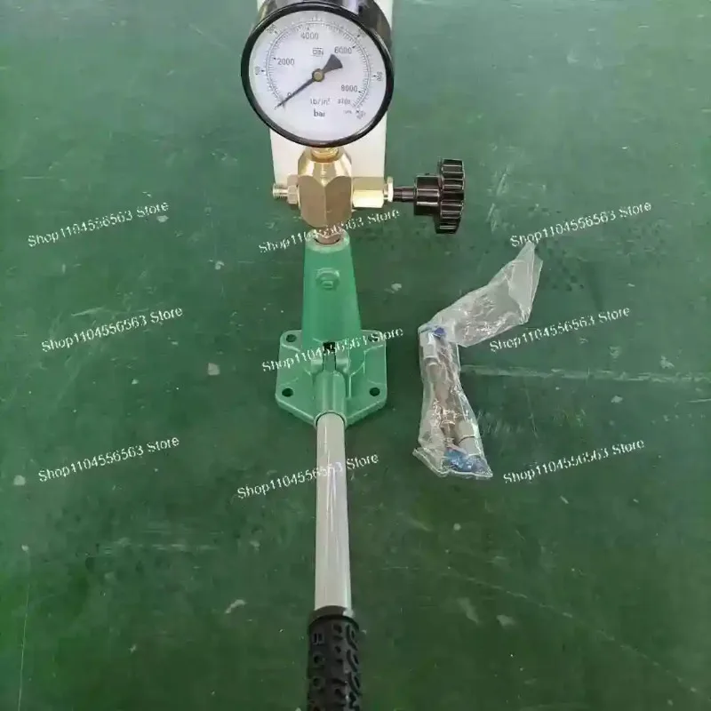 S80h Diesel Injector Nozzle Calibrator, Manual Booster Pump with Big Oil Tank for Common Rail Tester