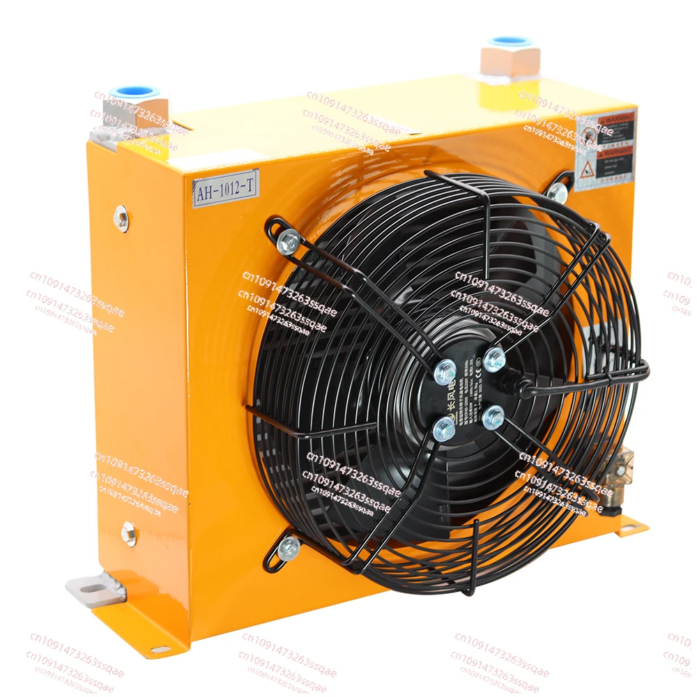 AH1012 Hydraulic Air Cooler 24V/12V/220V/380V Truck-Mounted Crane Modified Fuel Tank Cooling Cooler Air-Cooled Oil Radiator