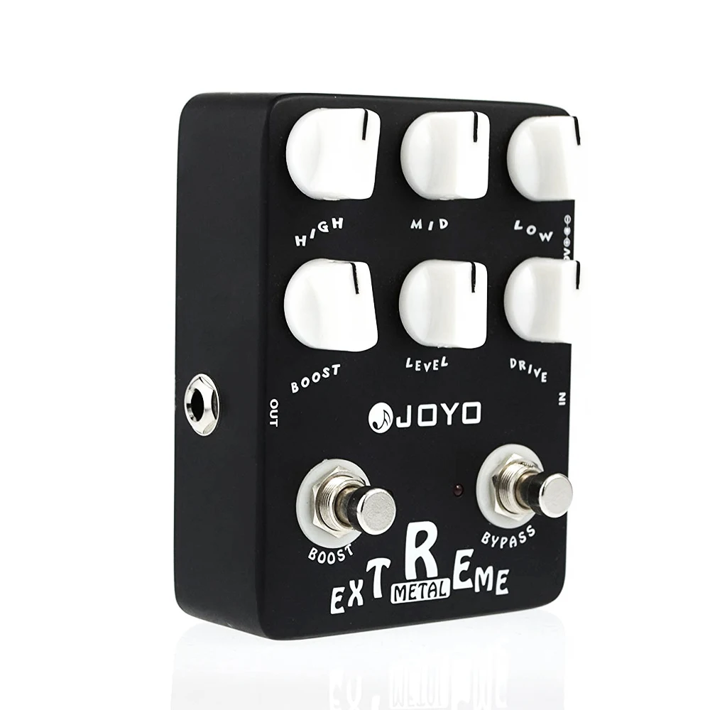JOYO JF-17 Guitar Extreme Metal Distortion Effect Pedal Metal Rock and Punk Sounds Electric Guitar Pedal True Bypass