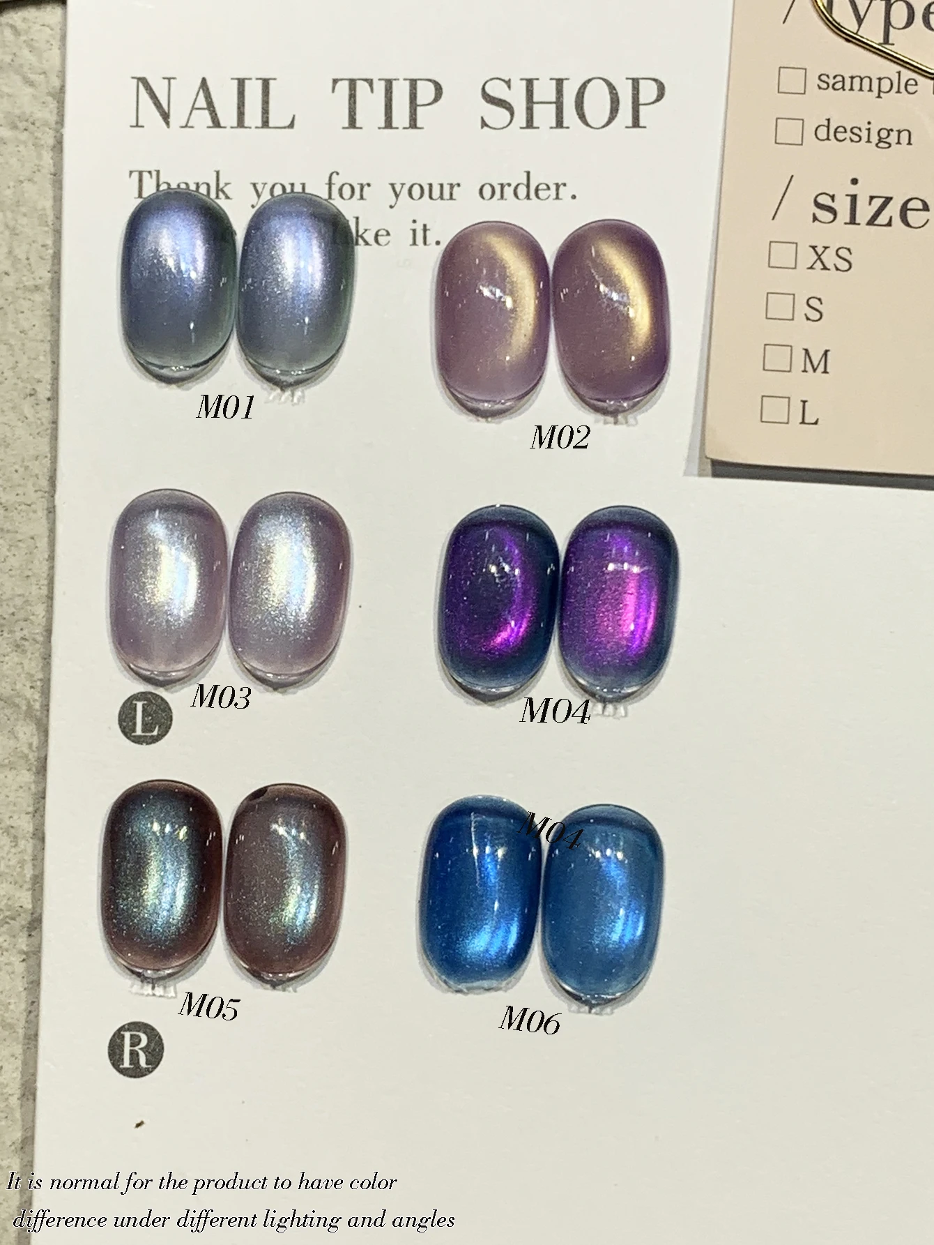 6  color Purple Series Cat Eye Nail Polish 1Pc 15ml Reflective Cat's Eye Magnetic Nail Gel Soaking UV LED Gel Salon Female Nail