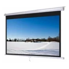 New Home Theater Roll Up Manual Projector Screen Newest 120