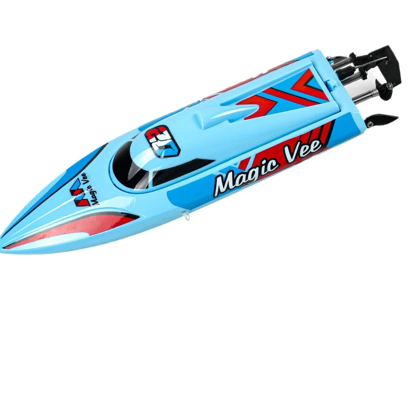 2.4G RC قارب سريع تبريد المياه نحى الكهربائية Monohull قارب نموذج 27 سنتيمتر الذاتي إعادة تعيين مقاوم للماء الكبار العالمي RC نموذج باخرة لعبة