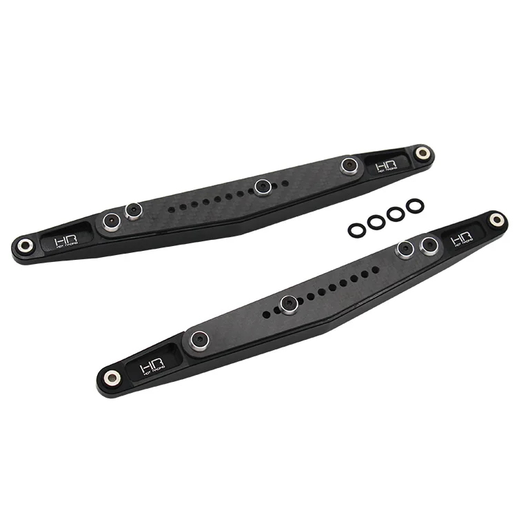 Hot Racing LSBR56T01 Black Alum/Carbon Rear Lower Trailing Arms (2pcs) Rep LOS254067 for 1/6 Losi Super Baja Rey 2.0 Only