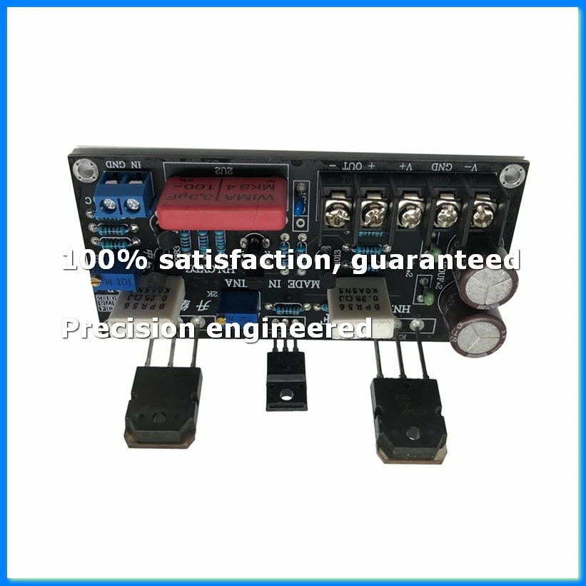 30W Direct Coupled FET Power Amplifier Board Pure Class a Amplifier Board Module 0Hz-100 KHZ FR-4 Double Panel-ELEC
