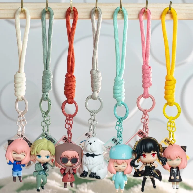 

Оригинальная фигурка-брелок Zhiwan Spy X Family Anya в Q-версии, милый кулон для сумки, модный подарок для девочек