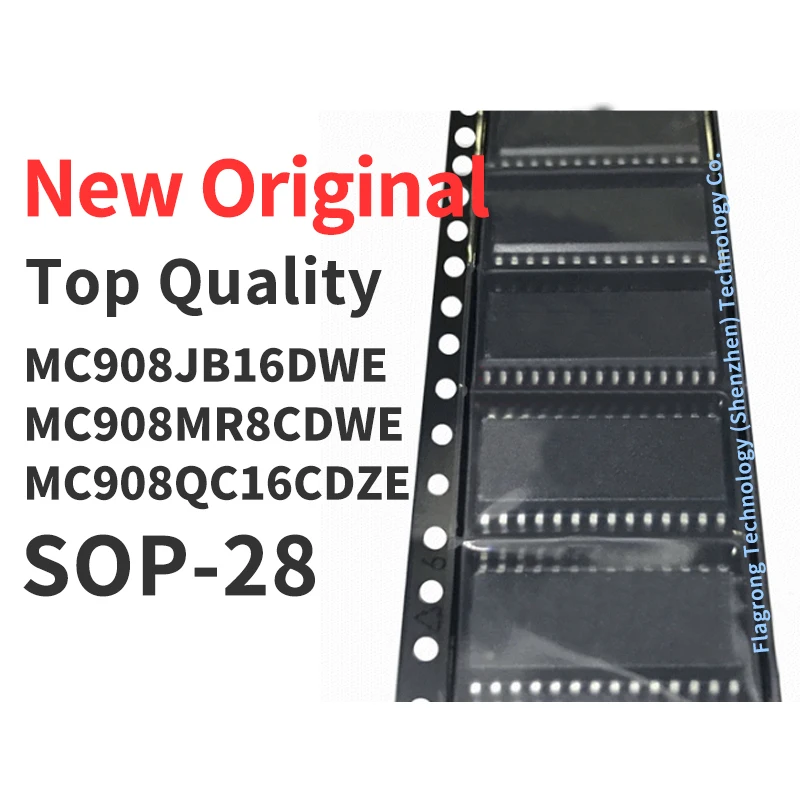 (1 Pcs) MC908JB16DWE MC908MR8CDWE MC908QC16CDZE SOP-28 New Original Chip IC