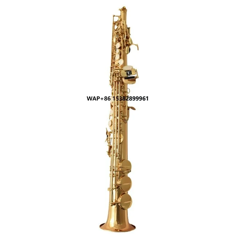 

Best-selling High-quality Alto Saxophone Gold Lacquer Finish Easy Install Easy Clean B Key High-pitched Version Direct