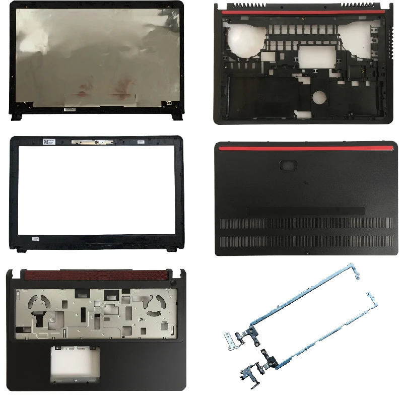 para dell inspiron 15p 7000 7557 7559 lcd capa traseira lcd moldura capa palmrest capa case inferior capa inferior porta lcd dobradicas 01