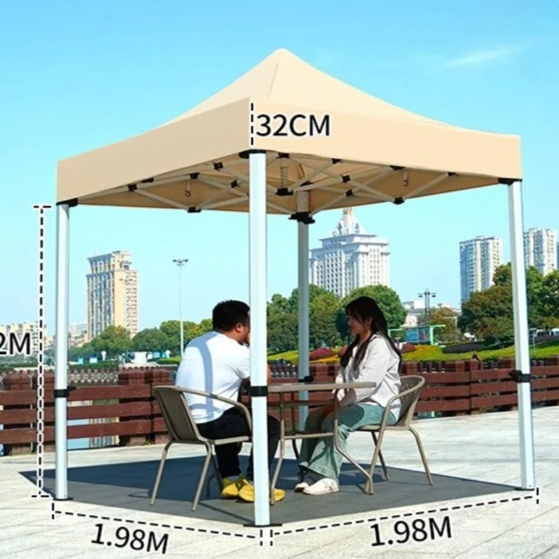 Factory Direct 2026 3x3 meters portable awning night market commercial stall wind-resistant thickened canopy market special