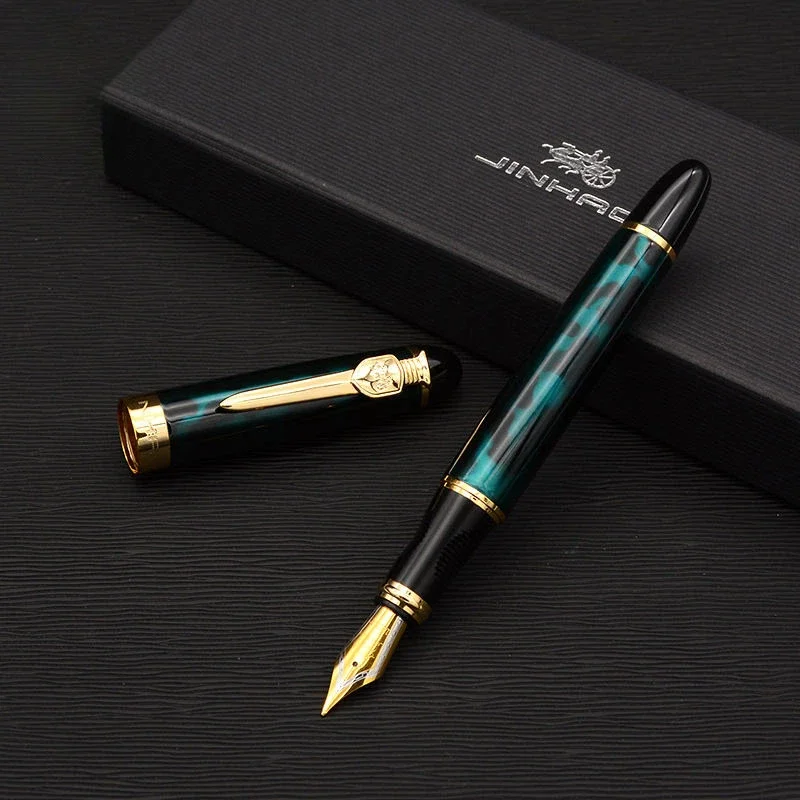 Jinhao 450 Mb Fountain Pen Ink Hongdian Stationery Gifts Majohn Sailor Luxury Ballpoint Office Pens High Quality Gadgets