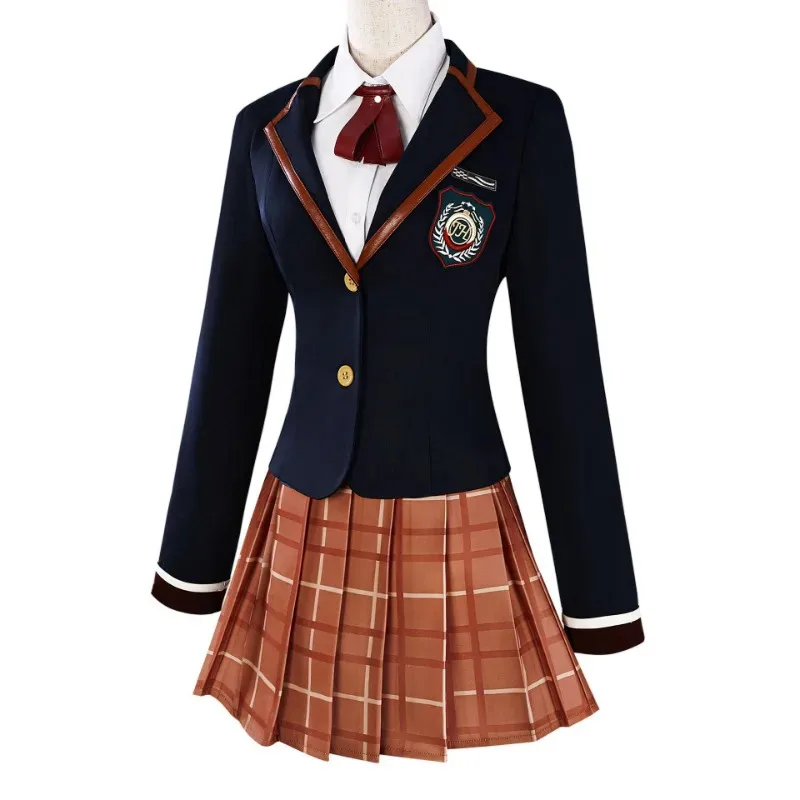 Game Love and Deepspace Cosplay Costume Adult Halloween Women Hunter High School JK Uniform Coat Suitx;3,f'6,h.7;j