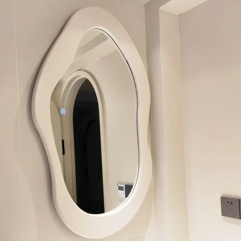 Irregular decorative mirror Wash Shaped art  Simple vanity  Bathroom washstand mirror Modern