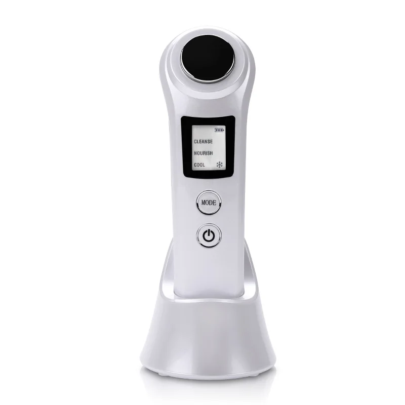 

Аппарат для омоложения и питания кожи лица: горячий и холодный массажер для лица