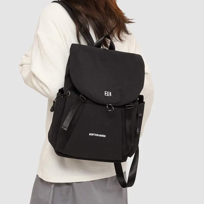 Outdoor Lightweight Travel Backpack with Large Capacity, Casual, Waterproof, Color Blocking, Commuting for College Students