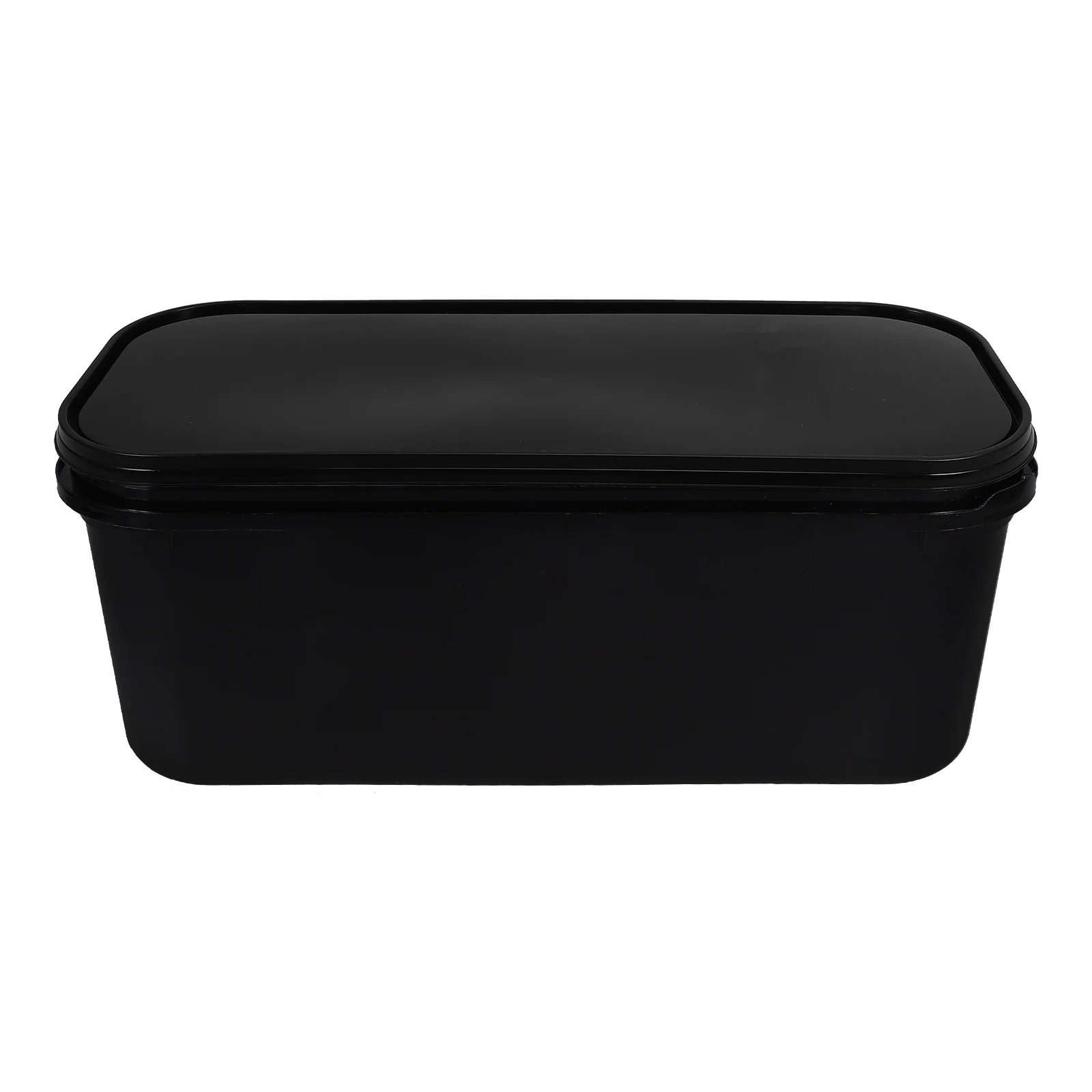 

1pc Ice Cream Yogurt Container Reusable Food Storage Reusable Food Buckets Cups Airtight Home Dessert Shop Restaurant